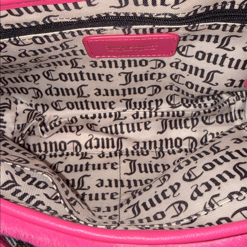 Juicy Couture Pink Faux Fur Crossbody Bag - Picture 4 of 8